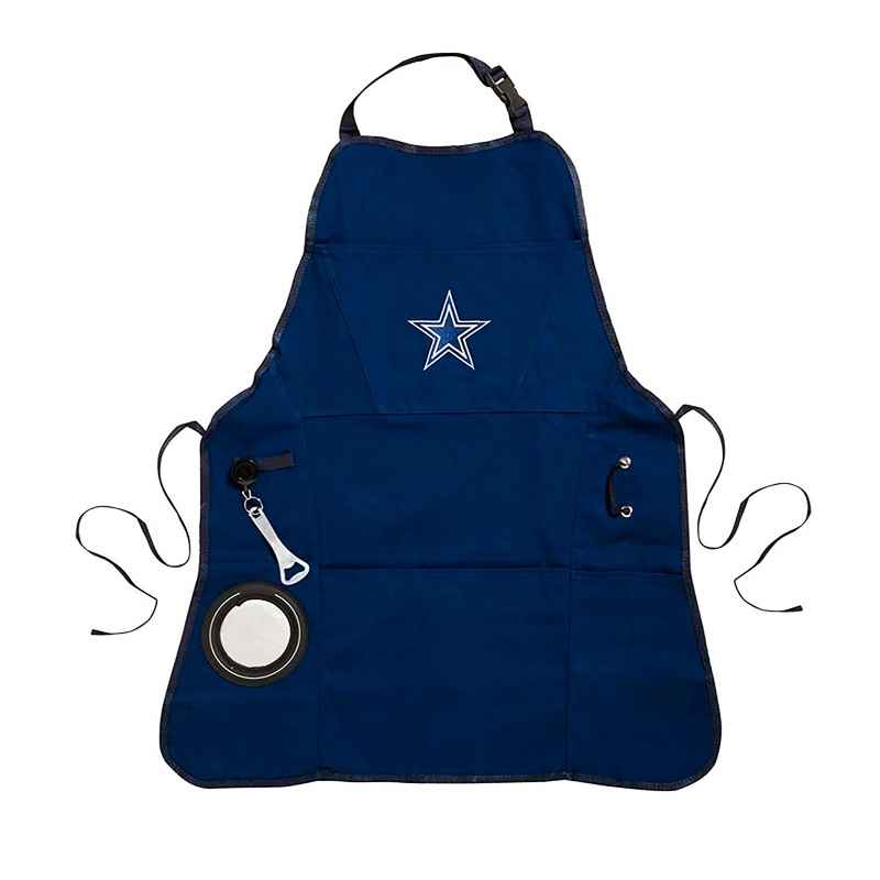 Deluxe Cotton Canvas NFL Team Pride Grilling/Cooking Apron - Dallas Cowboys